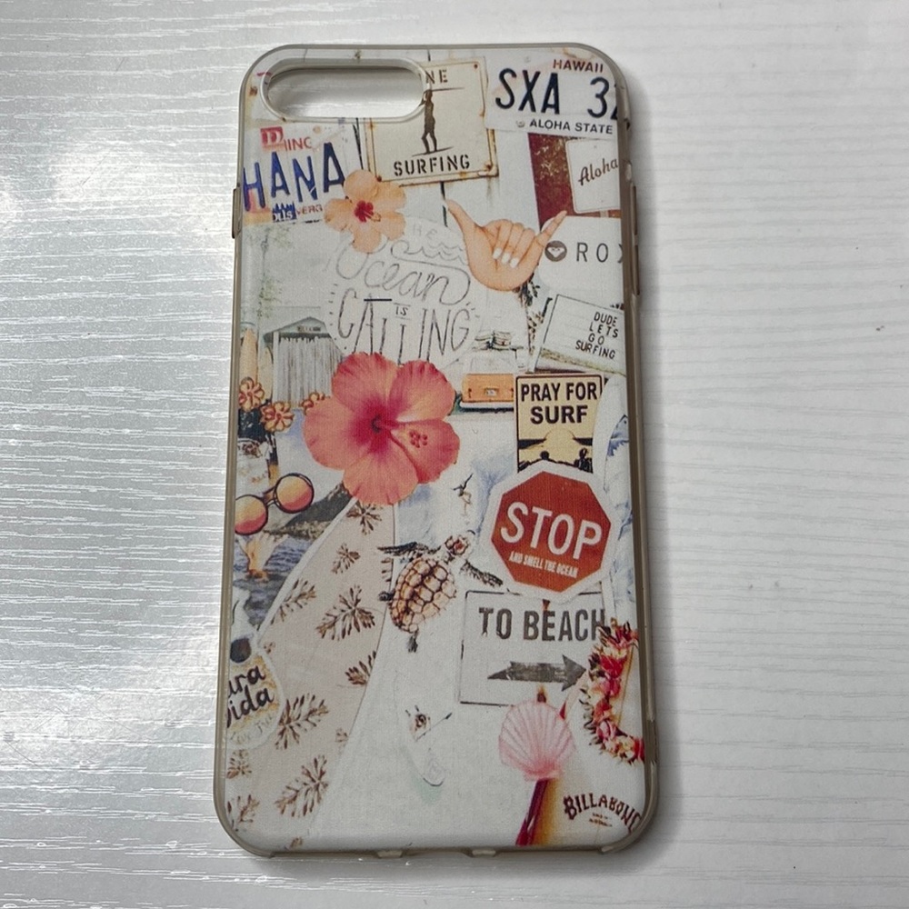 ♡︎ SHEIN ♡︎ Beach Aesthetic Collage iPhone 7/8 Plus Case